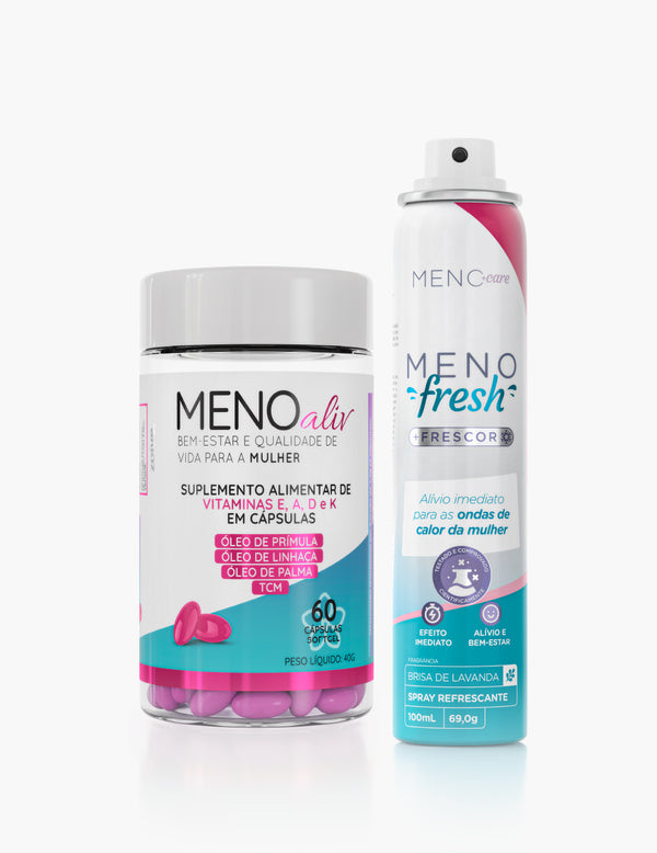 Kit Menopausa - Meno Aliv + Meno Fresh